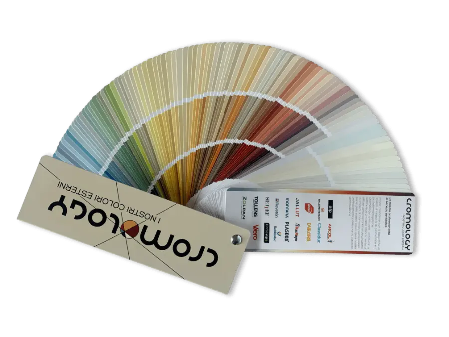 Mazzetta colori per esterni Cromology: 333 toni nuovi per colorare le facciate di casa
