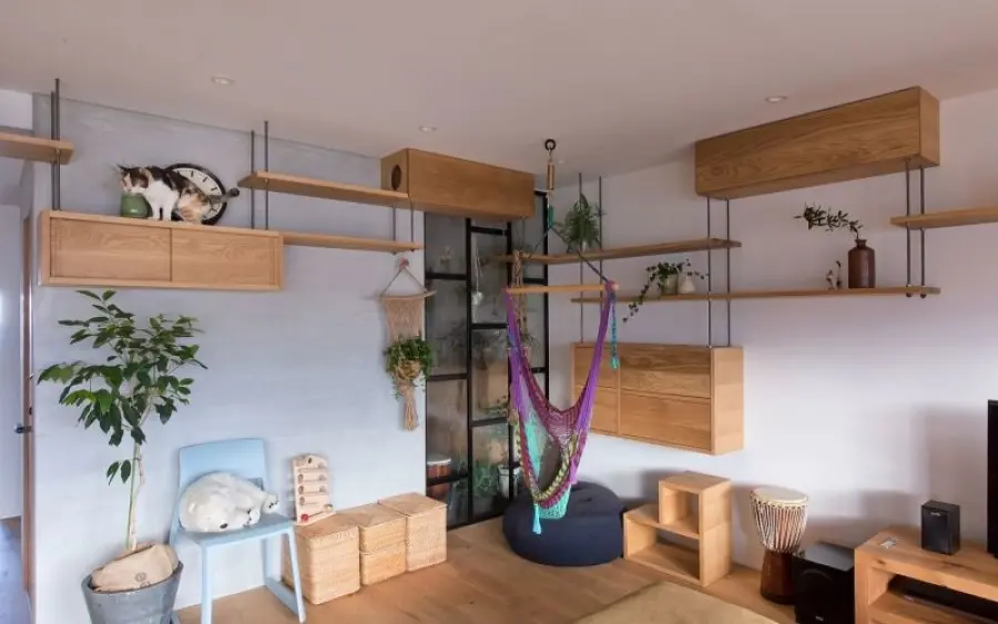 Tendenze: la stanza del gatto