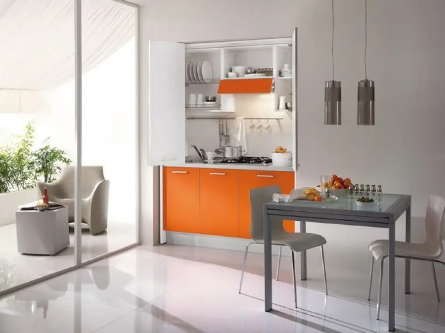 Cucine a scomparsa: soluzione ideale per una casa piccolina