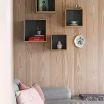 Mensole particolari: per realizzare uno stile unico nel soggiorno