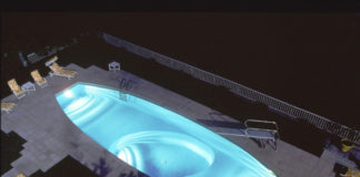 illuminare piscina