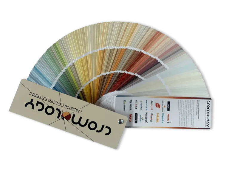 Mazzetta colori per esterni Cromology: 333 toni nuovi per colorare le facciate di casa